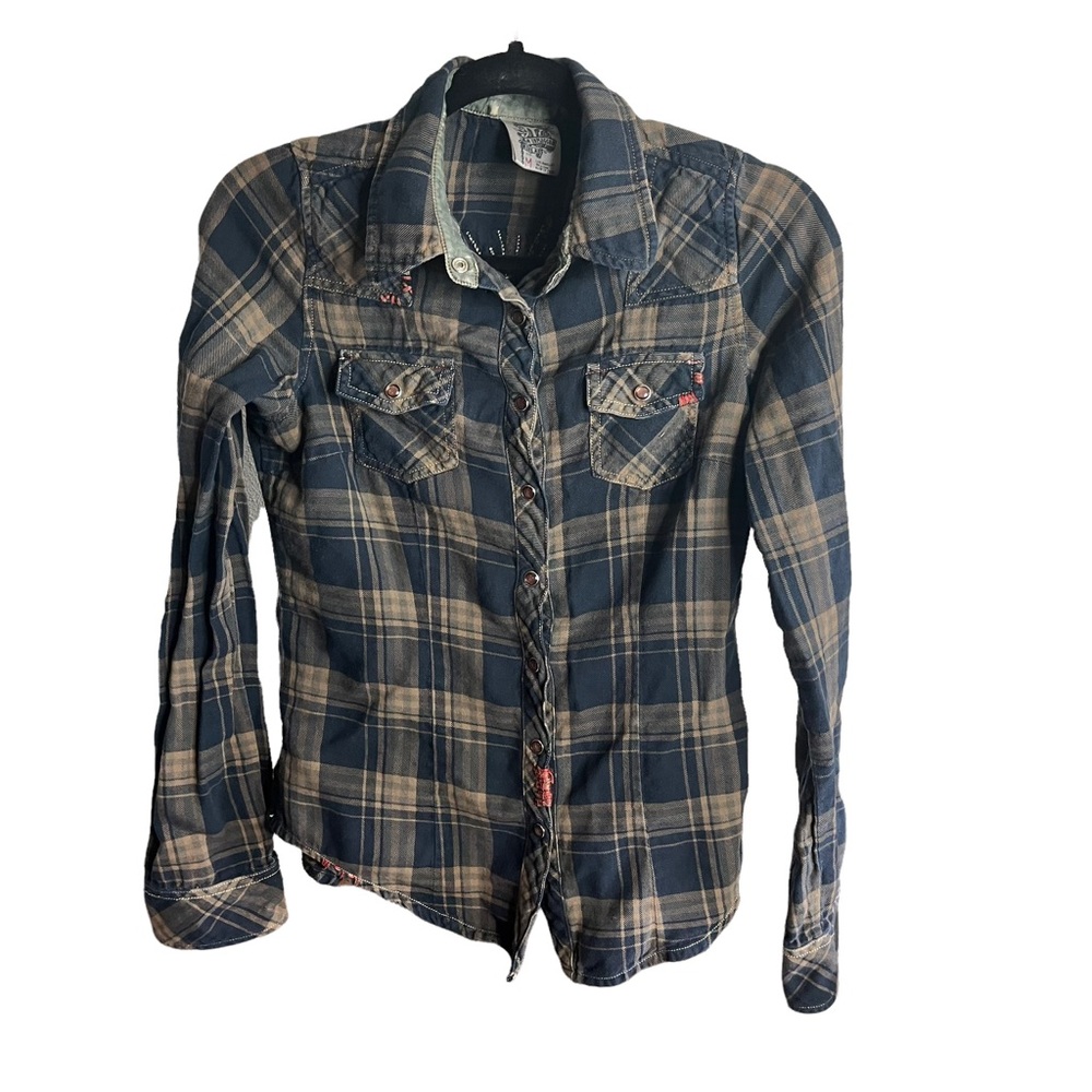 Miss Me Plaid Flannel